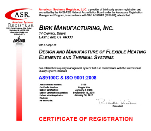 AS9100-Rev-C-Certification - Birk MFG