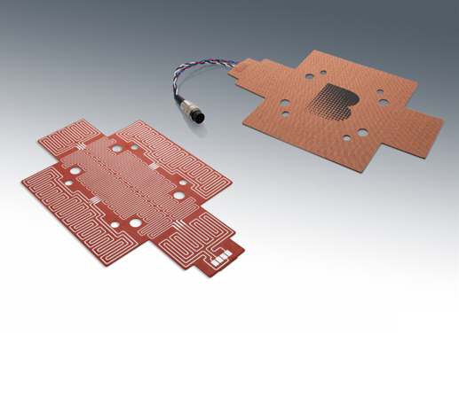 Etched Silicone Heater