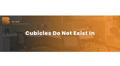 Cubicles Do Not Exist In This Dojo