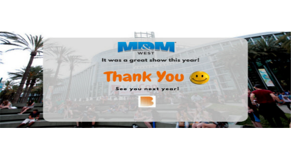 Thank You For Visiting Us At MD&M West 2018