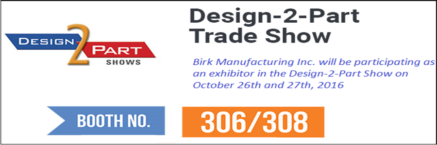 the Prestigious Design-2-Part Trade Show