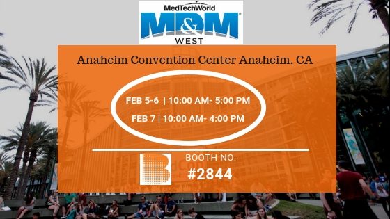 Birk Manufacturing to Attend MD&M Expo 2019