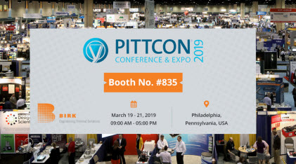 Join BirkMfg at Pittcon 2019